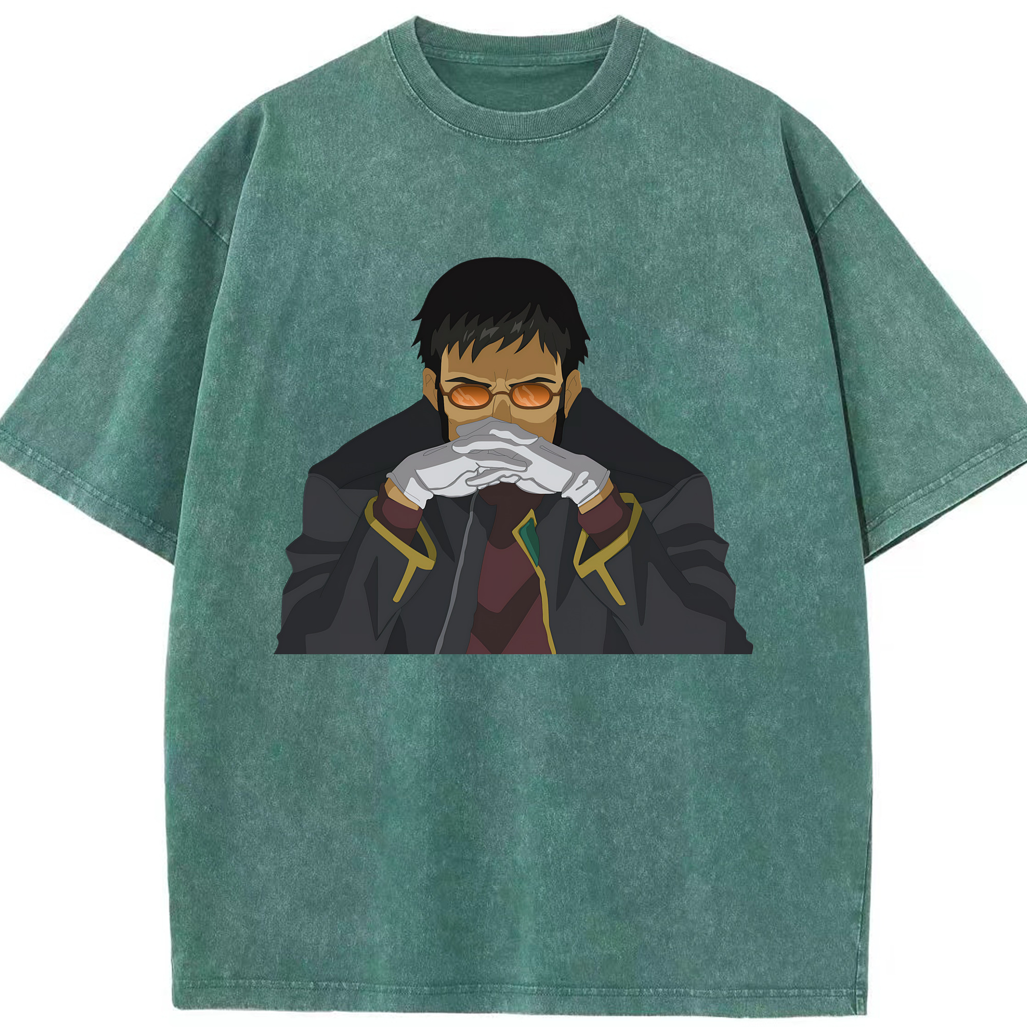 （画像用） EVA 新世紀エヴァンゲリオン 綿100% ヴィンテージ風 半袖Tシャツ（フロントプリント）